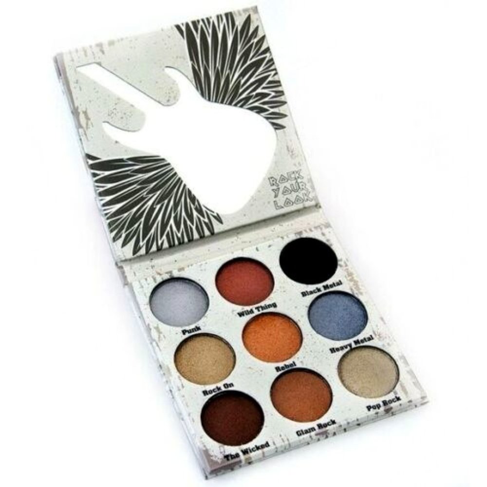 NIB - CROWN PRO 'GLAM METALS' Eyeshadows Palette